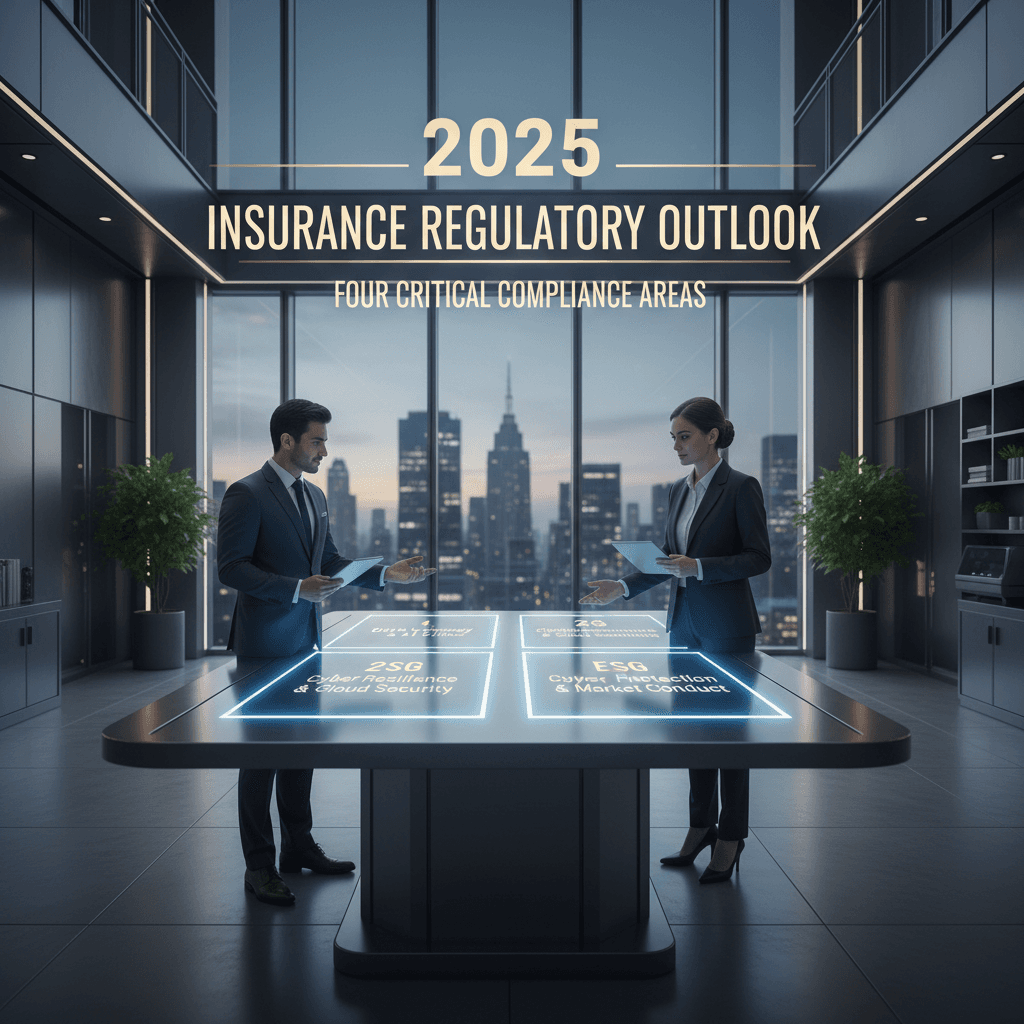 2025 Insurance Regulatory Outlook: Four Critical Compliance Areas