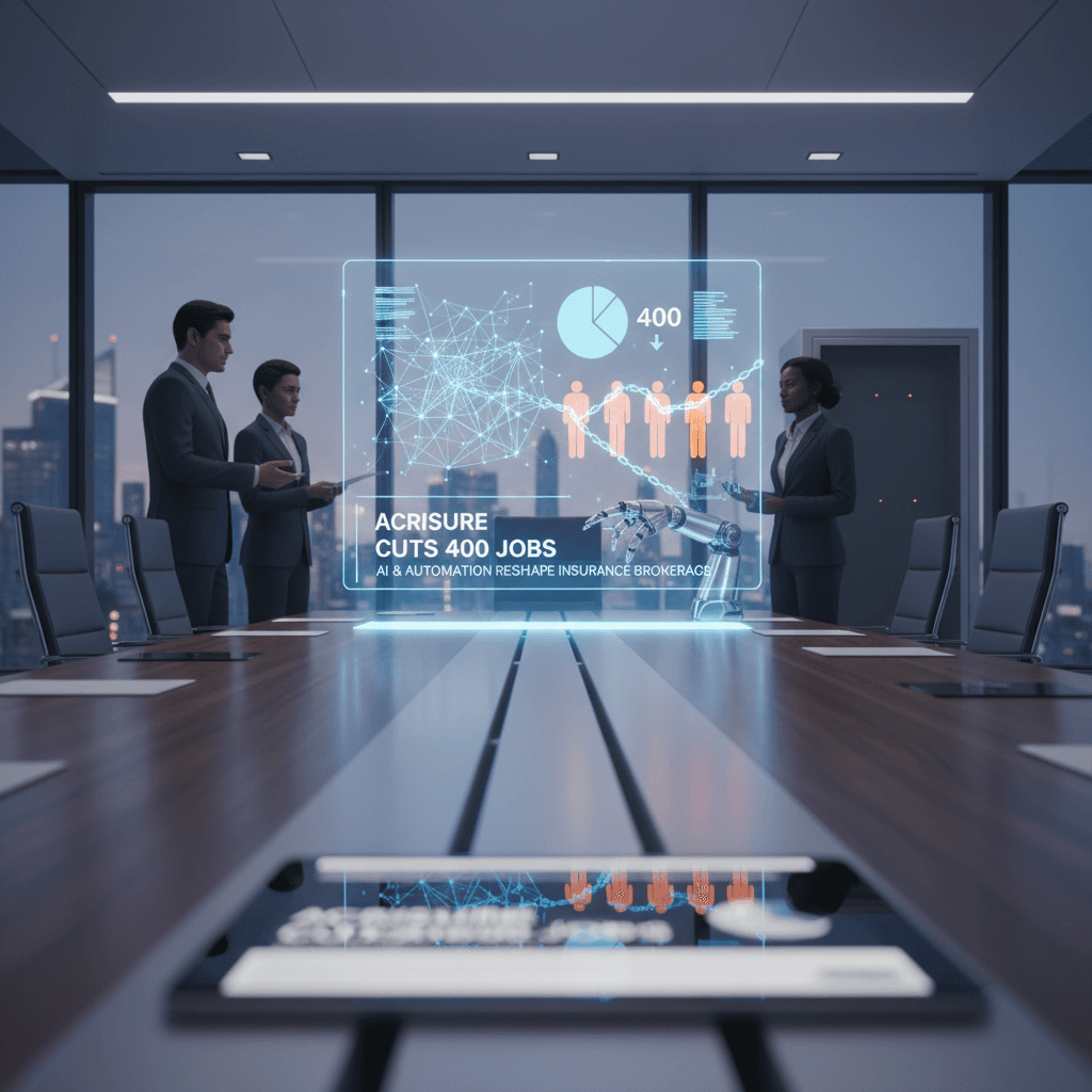 Acrisure Cuts 400 Jobs: AI and Automation Reshape Insurance Brokerage