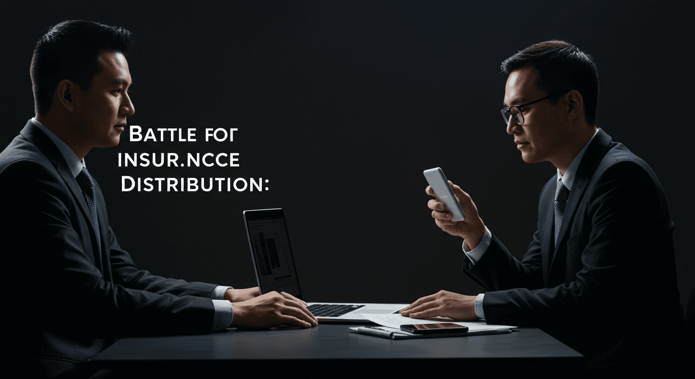 Battle for Insurance Distribution: Agents vs. Direct Digital as Market Share Shifts 23%