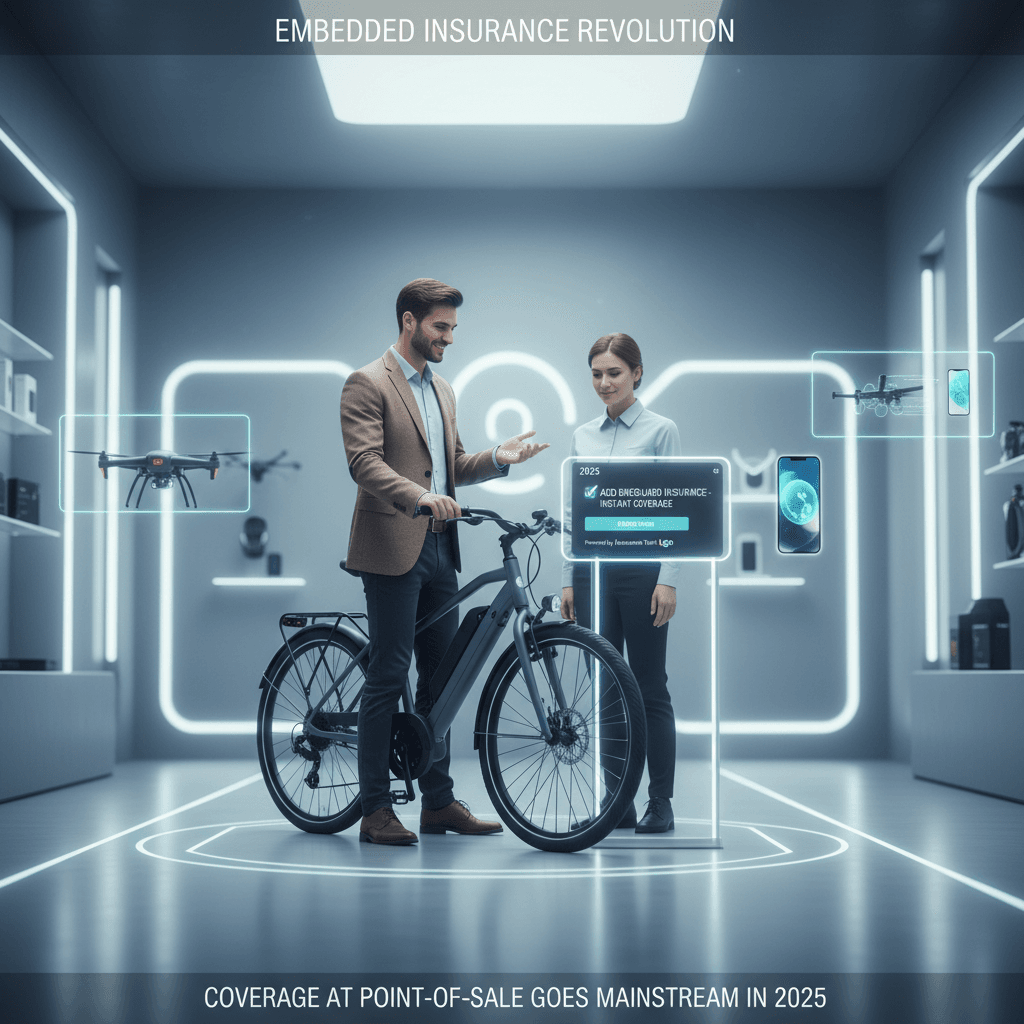 Embedded Insurance Revolution: Coverage at Point-of-Sale Goes Mainstream in 2025